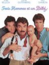 affiche du film Trois Hommes et un bébé