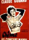 affiche du film Crime au concert Mayol