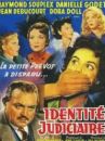affiche du film Identité judiciaire