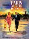 affiche du film Paris au mois d'août