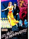affiche du film Les nuits de Montmartre