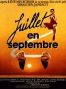 affiche du film Juillet en septembre