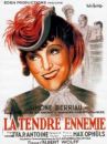 affiche du film La tendre ennemie