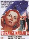 affiche du film L'Étrange Madame X