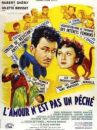 affiche du film L'amour n'est pas un péché