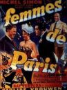 affiche du film Femmes de Paris
