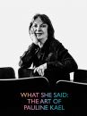 affiche du film Qui a peur de Pauline Kael ?