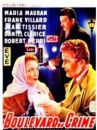 affiche du film Boulevard du crime