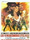 affiche du film Les Quatre mercenaires d'El Paso 