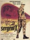 affiche du film Sergent X
