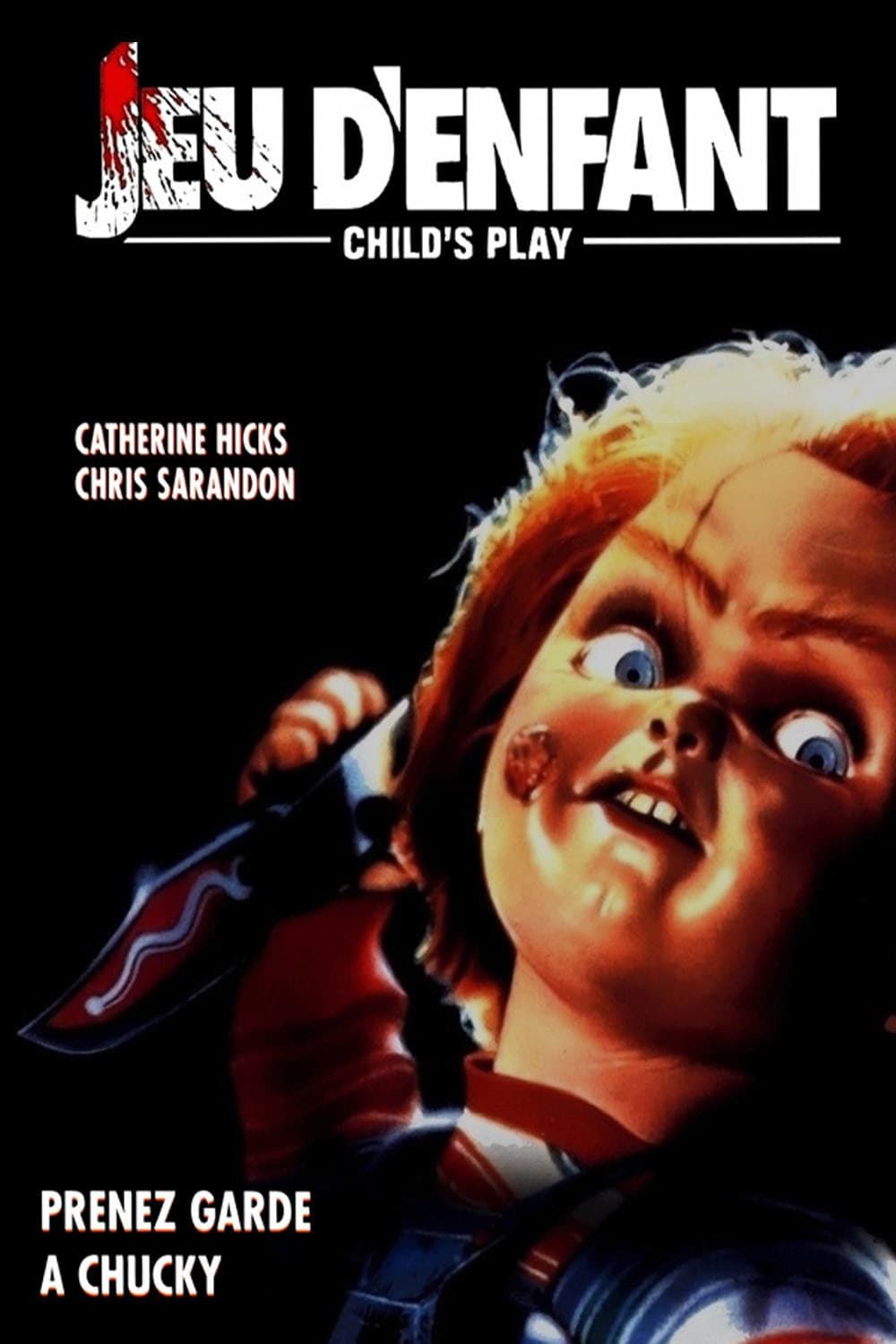 La saga Chucky : les films de la poupée serial killer, liste de 8 films